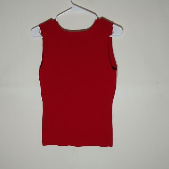 Chico design red sleeveless top. Size 1 - Picture 5 of 7